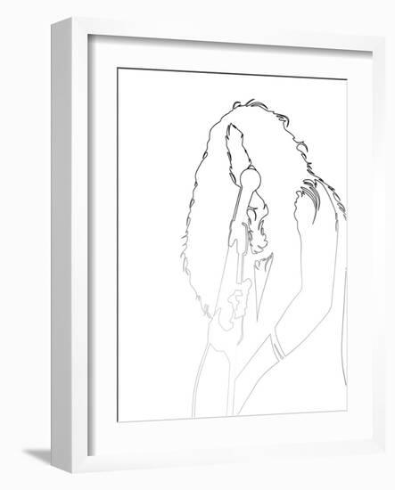 Janis Joplin-Logan Huxley-Framed Art Print