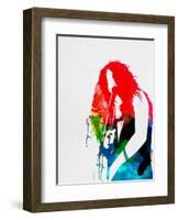 Janis Watercolor-Lana Feldman-Framed Art Print