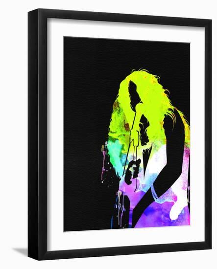 Janis Watercolor-Lana Feldman-Framed Art Print