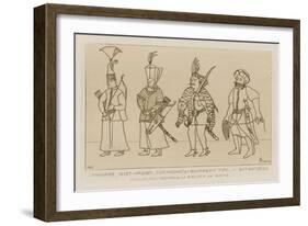 Janissary, Chief Archer, Commander and Turkish Executioner-Raphael Jacquemin-Framed Giclee Print