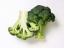 Two Half Broccoli Florets-Janne Peters-Photographic Print