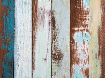 Wood Texture Background-jannoon028-Framed Photographic Print