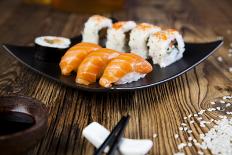 Traditional Japanese Food, Sushi-JanPietruszka-Photographic Print