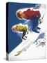 Jantzen by Binder Man and Women, Ski 1947-null-Stretched Canvas