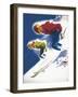 Jantzen by Binder Man and Women, Ski 1947-null-Framed Giclee Print