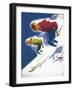 Jantzen by Binder Man and Women, Ski 1947-null-Framed Giclee Print