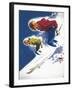 Jantzen by Binder Man and Women, Ski 1947-null-Framed Giclee Print