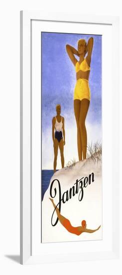 Jantzen Yellow Bikini-null-Framed Giclee Print