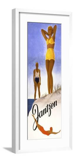 Jantzen Yellow Bikini--Framed Giclee Print