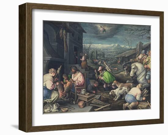 January, 1595-1600-Leandro Da Ponte Bassano-Framed Giclee Print