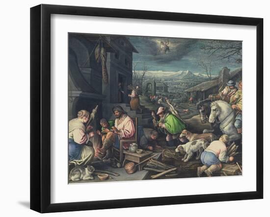 January, 1595-1600-Leandro Da Ponte Bassano-Framed Giclee Print