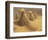 January, 1938 (Charcoal & Chalk)-Grant Wood-Framed Giclee Print