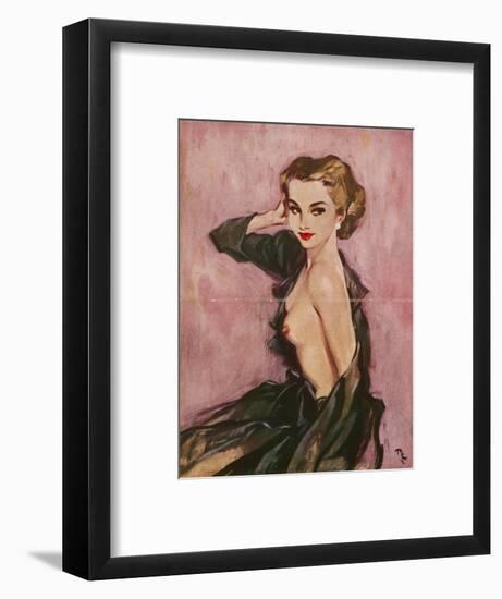 January, 1952-David Wright-Framed Art Print