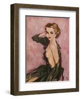 January, 1952-David Wright-Framed Art Print