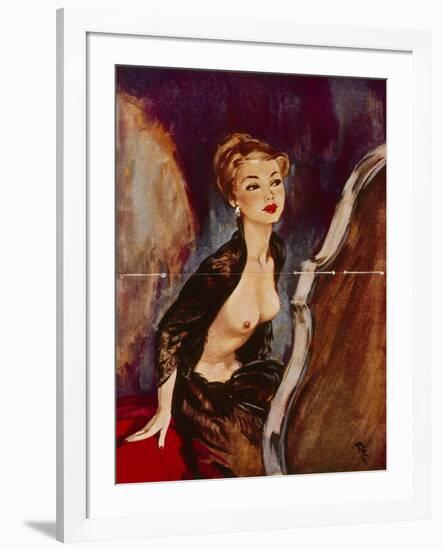 January, 1954-David Wright-Framed Art Print