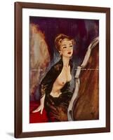 January, 1954-David Wright-Framed Art Print