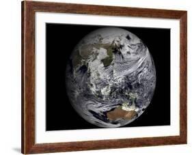 January 2, 2009 - Cloud Simulation of the Full Earth-null-Framed Photographic Print