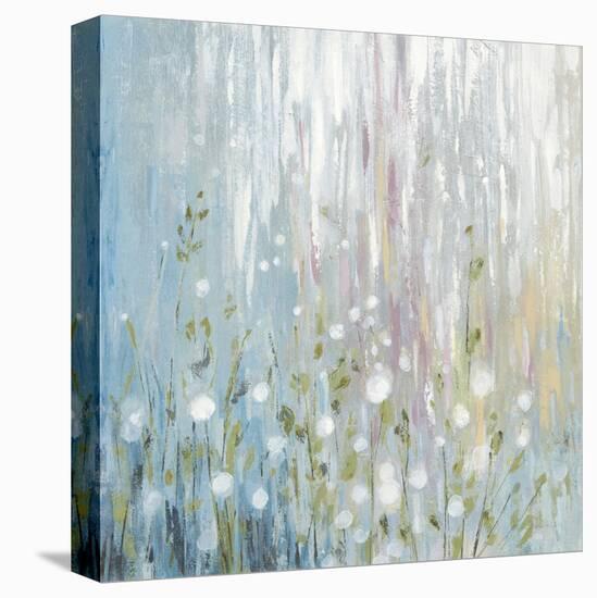 January Branches Blue Green-Silvia Vassileva-Stretched Canvas