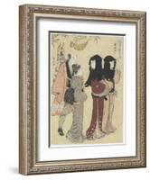 January, C. 1784-Torii Kiyonaga-Framed Giclee Print