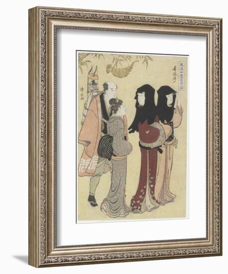 January, C. 1784-Torii Kiyonaga-Framed Giclee Print