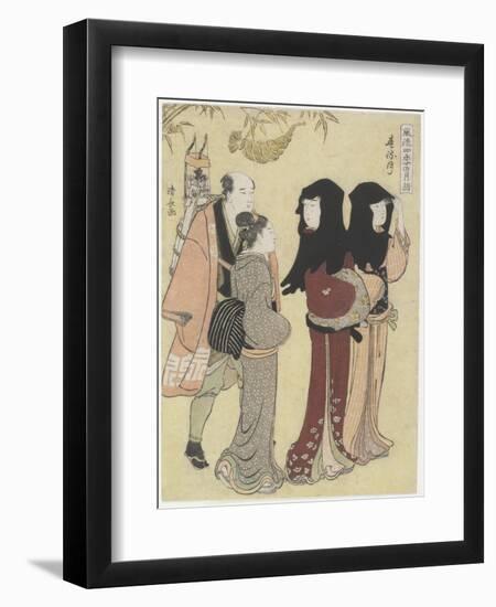 January, C. 1784-Torii Kiyonaga-Framed Giclee Print