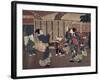 January: Celebrating the New Year, 1860s-Tsukioka Yoshitoshi-Framed Giclee Print