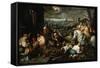 January' (From the Series 'The Seasons), Late 16th or Early 17th Century-Leandro Bassano-Framed Stretched Canvas