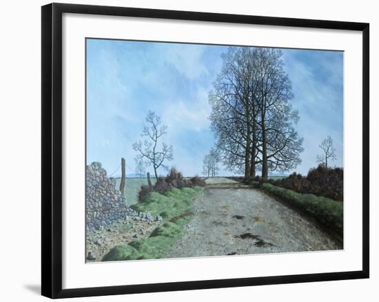 January Landscape, Somerset, 1962-Tristram Paul Hillier-Framed Premium Giclee Print