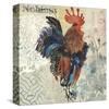 January Rooster-null-Stretched Canvas