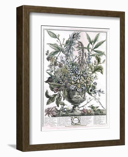 January-H. Fletcher-Framed Giclee Print