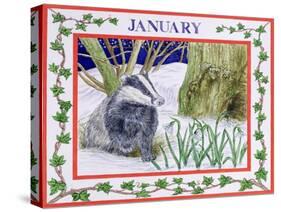 January-Catherine Bradbury-Stretched Canvas