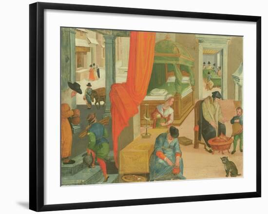 January-Cristoforo Rustici-Framed Giclee Print