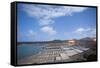 Janubio Salt Work at Night, Lanzarote, Spain-Guido Cozzi-Framed Stretched Canvas