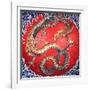 Japan: A Japanese Dragon. Katsushika Hokusai (1760-1849)-Katsushika Hokusai-Framed Giclee Print