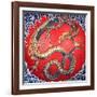 Japan: A Japanese Dragon. Katsushika Hokusai (1760-1849)-Katsushika Hokusai-Framed Giclee Print