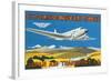 Japan Air Transport Label-null-Framed Art Print