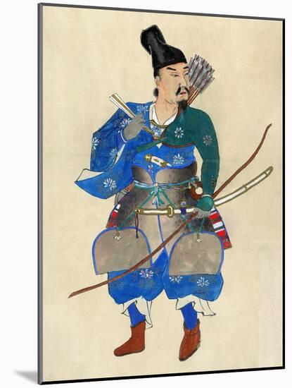 Japan: Archery-null-Mounted Giclee Print