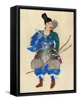 Japan: Archery-null-Framed Stretched Canvas