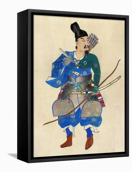 Japan: Archery-null-Framed Stretched Canvas