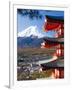 Japan, Central Honshu (Chubu), Fuji-Hakone-Izu National Park, Mount Fuji Capped in Snow-Gavin Hellier-Framed Photographic Print