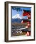 Japan, Central Honshu (Chubu), Fuji-Hakone-Izu National Park, Mount Fuji Capped in Snow-Gavin Hellier-Framed Photographic Print