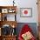 Japan Country Flag - Barnwood Painting-Lantern Press-Framed Art Print displayed on a wall