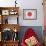 Japan Country Flag - Barnwood Painting-Lantern Press-Framed Art Print displayed on a wall