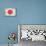 Japan Country Flag - Barnwood Painting-Lantern Press-Stretched Canvas displayed on a wall