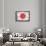 Japan Country Flag - Barnwood Painting-Lantern Press-Framed Art Print displayed on a wall