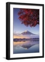 Japan, Fuji - Hakone - Izu National Park, Mt Fuji and Kawaguchi Ko Lake-Michele Falzone-Framed Premium Photographic Print