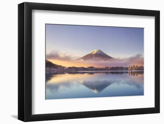 Japan, Fuji - Hakone - Izu National Park, Mt Fuji and Kawaguchi Ko Lake-Michele Falzone-Framed Photographic Print