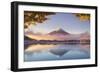 Japan, Fuji - Hakone - Izu National Park, Mt Fuji and Kawaguchi Ko Lake-Michele Falzone-Framed Photographic Print