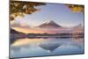 Japan, Fuji - Hakone - Izu National Park, Mt Fuji and Kawaguchi Ko Lake-Michele Falzone-Mounted Photographic Print