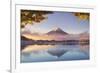 Japan, Fuji - Hakone - Izu National Park, Mt Fuji and Kawaguchi Ko Lake-Michele Falzone-Framed Photographic Print